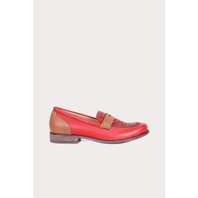 Bueno Shoes Kırmızı Deri Kadın Topuklu Bot