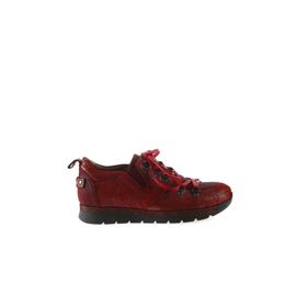 Bueno Shoes Kırmızı Deri Kadın Topuklu Bot
