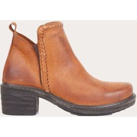 Bueno Shoes Nubuk Taba Kadın Topuklu Bot