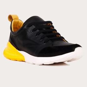 Bueno Shoes Siyah-sarı Deri Erkek Spor Ayakkabı 01MQ5500 | 42.0