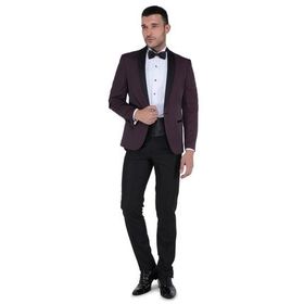 Buenza 3W3M0417D039 120s Smokin Erkek Takım Elbise
