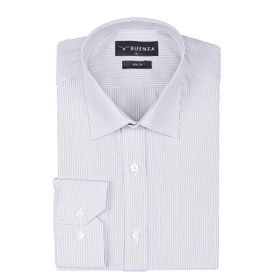 Buenza SRY 1029 Bej Uzun Kol Slim Fit Erkek Gömlek