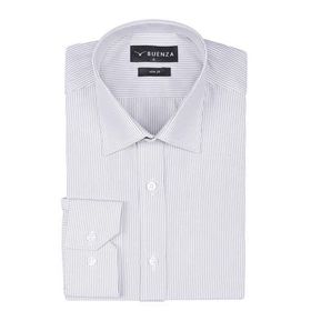 Buenza SRY 1029 Bej Uzun Kol Slim Fit Erkek Gömlek