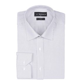 Buenza SRY 1029 Bej Uzun Kol Slim Fit Erkek Gömlek