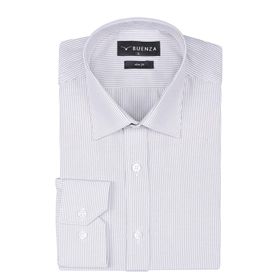 Buenza SRY 1029 Bej Uzun Kol Slim Fit Erkek Gömlek