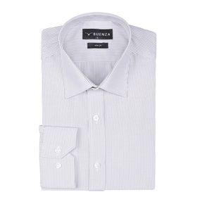 Buenza SRY 1029 Bej Uzun Kol Slim Fit Erkek Gömlek