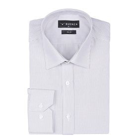 Buenza SRY 1029 Bej Uzun Kol Slim Fit Erkek Gömlek
