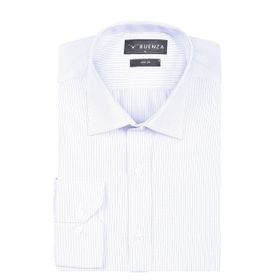 Buenza SRY 1799 Lacivert Uzun Kol Slim Fit Erkek Gömlek
