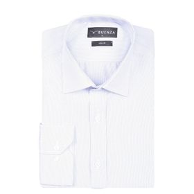 Buenza SRY 1799 Lacivert Uzun Kol Slim Fit Erkek Gömlek