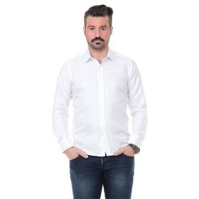 Buenza SRY 41102 Beyaz Erkek Gömlek