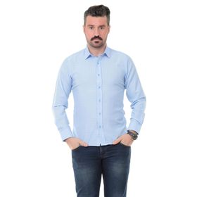 Buenza SRY 41110 Açık Mavi Erkek Gömlek