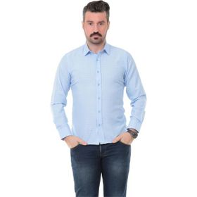 Buenza SRY 41110 Açık Mavi Erkek Gömlek