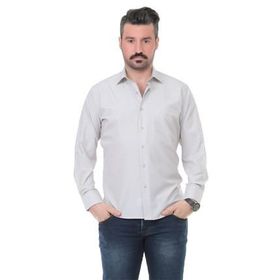 Buenza SY 1951 Bej Uzun Kol Erkek Gömlek
