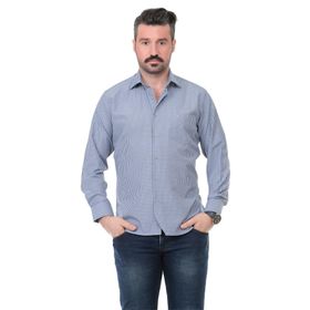 Buenza SY 3160 Gri Uzun Kol Erkek Gömlek