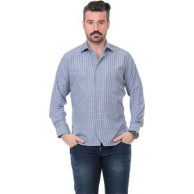 Buenza SY 3160 Gri Uzun Kol Erkek Gömlek