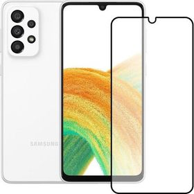 Bufalo 5D Temperli Samsung Galaxy A33 5G Siyah Camlı Ekran Koruyucu