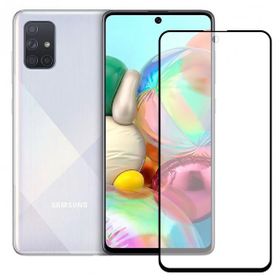Bufalo 9D Seramik Mat Nano Samsung Galaxy A71 Siyah Tam Kaplamalı Ekran Koruyucu