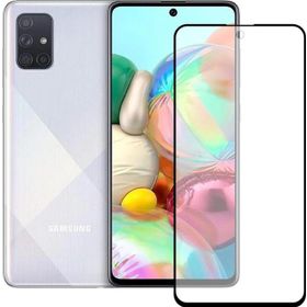 Bufalo 9D Seramik Mat Nano Samsung Galaxy A71 Siyah Tam Kaplamalı Ekran Koruyucu