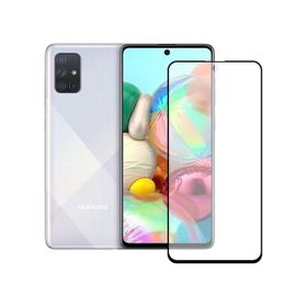 Bufalo 9D Seramik Mat Nano Samsung Galaxy A71 Siyah Tam Kaplamalı Ekran Koruyucu