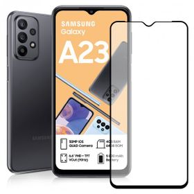 Bufalo 9D Temperli Samsung Galaxy A23 Siyah Camlı Ekran Koruyucu