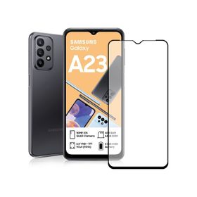 Bufalo 9D Temperli Samsung Galaxy A23 Siyah Camlı Ekran Koruyucu