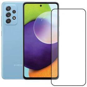 Bufalo 9D Temperli Samsung Galaxy A72 Siyah Camlı Ekran Koruyucu