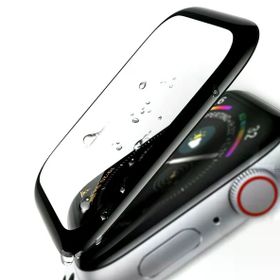 Bufalo Apple Watch 38 mm 3D Kavisli Pmma Nano Şiyah Çerçeve Ekran Koruyucu