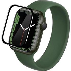 Bufalo Apple Watch 41 mm 3D Kavisli Pmma Nano Şiyah Çerçeve Ekran Koruyucu