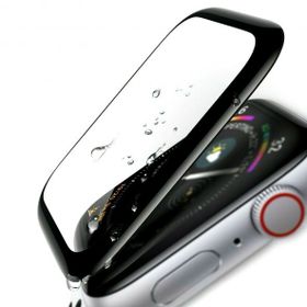 Bufalo Apple Watch 42 mm 3D Kavisli Pmma Nano Şiyah Çerçeve Ekran Koruyucu