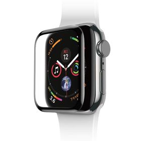 Bufalo Apple Watch 44 mm 3D Kavisli Pmma Nano Şiyah Çerçeve Ekran Koruyucu