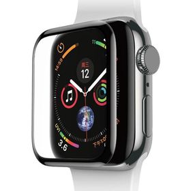 Bufalo Apple Watch 44 mm 3D Kavisli Pmma Nano Şiyah Çerçeve Ekran Koruyucu
