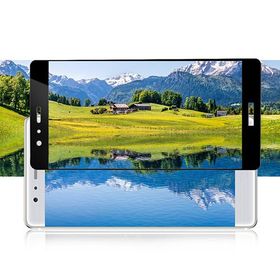Bufalo Huawei P9 Kavisli 3D Cam Gold Ekran Koruyucu