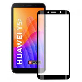 Bufalo Huawei Y5 P Siyah 5D Temperli Cam Ekran Koruyucu