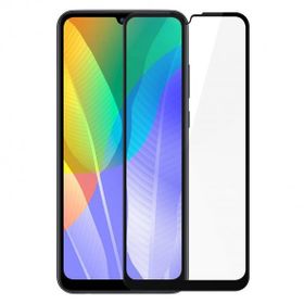 Bufalo Huawei Y6 P 2019 Siyah 5D Temperli Cam Ekran Koruyucu