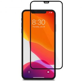 Bufalo iPhone 12 Pro Max 5D Temperli Cam Siyah Ekran Koruyucu