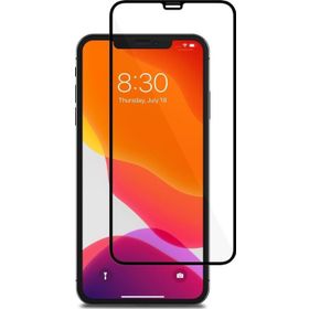Bufalo iPhone 12 Pro Max 5D Temperli Cam Siyah Ekran Koruyucu