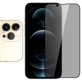 Bufalo iPhone 13 Pro Max Hayalet Privacy Gizli Siyah Camlı Ekran Koruyucu