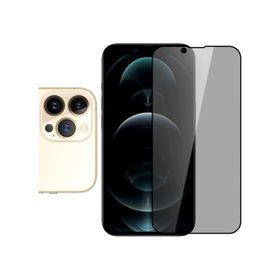 Bufalo iPhone 13 Pro Max Hayalet Privacy Gizli Siyah Camlı Ekran Koruyucu