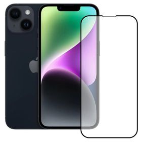 Bufalo iPhone 14 9D Siyah Temperli Cam Ekran Koruyucusu