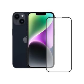 Bufalo iPhone 14 9D Siyah Temperli Cam Ekran Koruyucusu