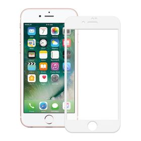 Bufalo iPhone 6 6S 9D Temperli Cam Beyaz Ekran Koruyucu