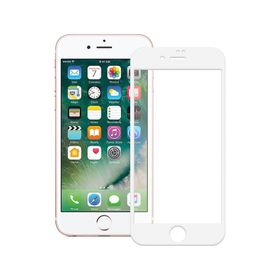 Bufalo iPhone 6 6S 9D Temperli Cam Beyaz Ekran Koruyucu