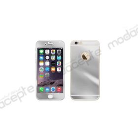 Bufalo İphone 6 Metal Kenarlı Cam Gri Ekran Koruyucu