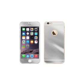 Bufalo İphone 6 Metal Kenarlı Cam Gri Ekran Koruyucu