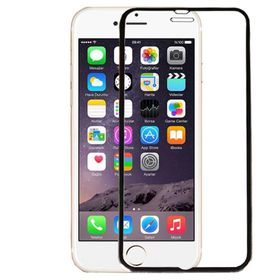Bufalo iPhone 6 Metal Kenarlı Cam Siyah Ekran Koruyucu