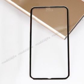 Bufalo iPhone 6 Metal Kenarlı Cam Siyah Ekran Koruyucu
