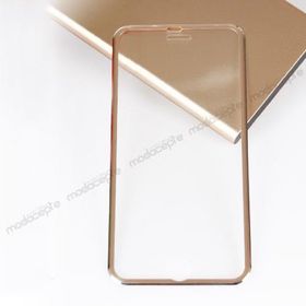 Bufalo İphone 6 Plus Metal Kenarlı Cam Gold Ekran Koruyucu