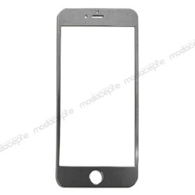 Bufalo İphone 6 Plus Metal Kenarlı Cam Gri Ekran Koruyucu