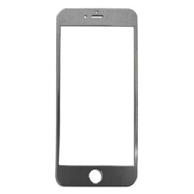Bufalo İphone 6 Plus Metal Kenarlı Cam Gri Ekran Koruyucu