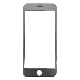 Bufalo İphone 6 Plus Metal Kenarlı Cam Gri Ekran Koruyucu